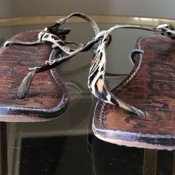 Sam Edelman Cheetah Sandals - Picture 2 of 8